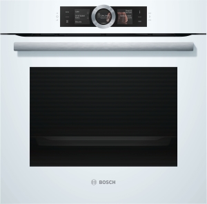 Bosch HBG676EW6 Polar Weiß Backofen HomeConnect Pyrolyse 13heizarten Bosch Assist