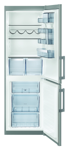 AEG S53630CSXF Kühl-Gefrierkombination Nutzinhalt 329Ltr.Tür Edelstahl A+++