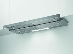 AEG X69164MP2 Flachschirmhaube, 90 cm, Elektronische Regelung, Metall-Fettfilter, LED-Bel.
