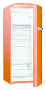 Gorenje ORB153 O Standkühlschrank 154cm m.Gefrierfach juicy orange A+++
