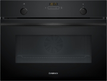 CC4M61063 Kompaktbackofen 45cm schwarz HydroClean 7Heizarten Elektronikuhr