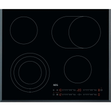 AEG HK654070FB Glaskeramikkochfeld autark 60cm mit Facetten Design Aussenmaß 59cm x 52 cm