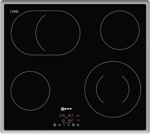 Neff - TB1842N (T18B42N2 ) Glaskeramikkochfeld autark rahmen Edelstahl