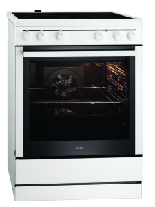 AEG 30006VL-WN Standherd 60cm mit Glaskeramikkochfeld 7Heizarten A