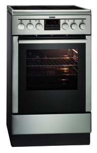 AEG 47095VD-MN Standherd 50cm mit Edelstahlbeschichtung u.Glaskeramikfeld