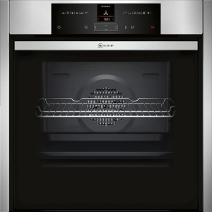 Neff BCR5522N (B55CR22N0) Einbaubackofen CircoTherm Pyrolyse Slide&Hide 12Heizarten 2,5"TFT Display