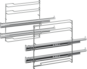 Bosch - HEZ638270  Teleskop-Vollauszug 2-fach, pyrolysef.  Herde/Backfen-Zubehr