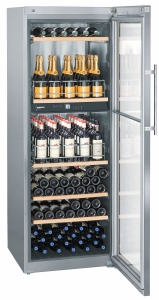 Liebherr - WTpes 5972-21 Vinidor Wein LED 70cm breit Display  EEK: A Weintemperierschrank