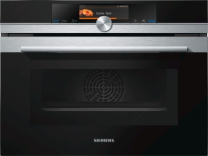 Siemens CM678G4S1 Einbau-Backofen mit Mikrowelle 45cm hoch