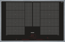 Siemens - EX845LYC1E Edelstahl 80 cm Induktions-Kochstelle, Edelstahlrahmen