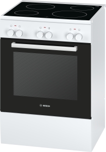 Bosch HCA42220 Standherd 60cm weiß m.Glaskeramik-Kochfeld