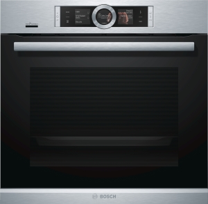 Bosch - HBG676ES6 Edelstahl Backofen HomeConnect Pyrolyse 13Heizarten Bosch Asssist