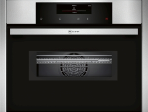Neff CMT2623N (C26MT23N0) Einbaubackofen m.Mikrowelle 45cm Pyrolyse 13Heizarten