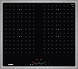 Neff - TBD5660N (T56BD60N0 ) Induktionskochfeld 60cm 2Flexzonen 17Leistungsstufen Edelstahlrahmen