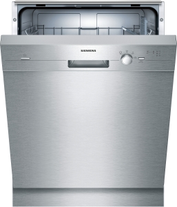 Siemens SN414S00AE Unterbaugerät - Edelstahl speedMatic Geschirrspüler 60 cm Inkl. Sockelblech