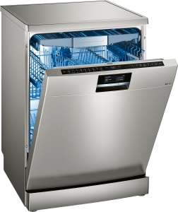 Siemens SN278I36TE »IQ 700« Stand - Silver Inox speedMatic Geschirrspüler 60 cm antiFingerprint
