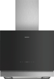 Siemens - LC67FQP60  Schwarz mit Glasschirm Wand-Esse, 60 cm