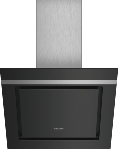 LC67KIM60 Schwarz mit Glasschirm Wand-Esse, 60 cm
