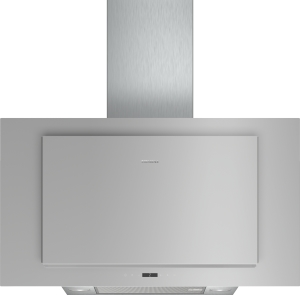 Siemens LC97FLP10 silber mit Glasschirm Wand-Esse, 90 cm 730m³/h LED Vertikal-Design