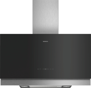 Siemens LC97FQP60 Schwarz mit Glasschirm Wand-Esse, 90 cm