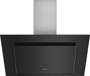 LC98KLP60 Schwarz mit Glasschirm Wand-Esse, 90 cm