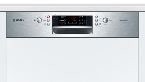 Bosch - SMI46CS01E  Silence Plus Geschirrspler 60 cm Integrierbar - Edelstahl   46dB A+++