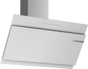 Bosch DWK97JR20 Wandesse, 90 cm Schräg-Essen-Design weiß 730 cbm/h LED-Modul