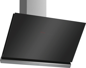Bosch DWK98PP60 Wandesse, 90 cm Schräg-Essen-Design schwarz 840 cbm/h LED-Modul
