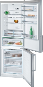Bosch KGN49AI40 Kühl-/Gefrier-Kombination NoFrost Türen Edelstahl mit Anti-Fingerprint A+++