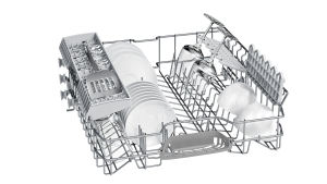Bosch SMI25AS00E Silence Plus Geschirrspüler 60 cm Integrierbar - Edelstahl