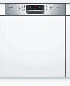 Bosch SMI46MS01E Silence Plus Geschirrspüler 60 cm Integrierbar - Edelstahl Besteckschublade A++