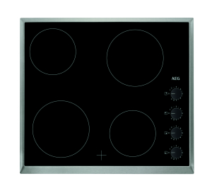 AEG - HK614000XB Glaskeramik-Kochfeld, autark, 60cm