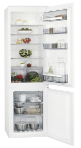 AEG SCB61816NS A+ Einbau-Kühl-Gefrierkombination, 178cm, Schlepptür-Technik, NoFrost