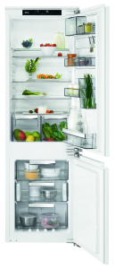 AEG SCE81824NC A++ Einbau-Kühl-Gefrierkombination, 178cm, Festtür-Technik, NoFrost