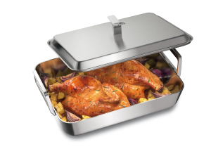 AEG A9KLLC0 Braten Rechteckbräter mit Deckel