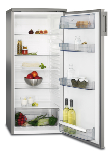 AEG RKB52512 AX Standkühlschrank 125x55cm Edelstahltür Nutzinhalt 235Ltr. LED Beleuchtung A+