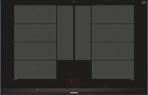 Siemens - EX875LYV1E 80 cm Induktions-Kochfeld autark, Glaskeramik