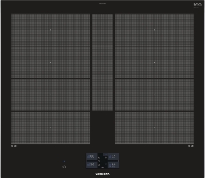 Siemens - EX675JYW1E 60 cm Induktions-Kochfeld autark Glaskeramik Facettendesign BratsensorPlus