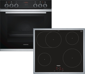 Siemens EQ211WA00 (SET: EW645CFB2E + HE213ABS1 ) Herdset Induktion