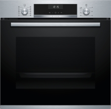 HBA537BS0 Backofen Edelstahl AutoPilot 10 EcoCleanDirekt 3D-Heißluft EEK:A