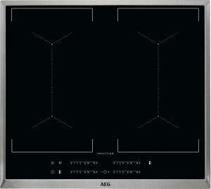 AEG IKE64450XB Kochfeld Induktion 4-fach MaxiSense Plus autark Edelstahlrahmen 60 cm