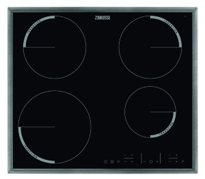 Zanussi ZIT6460XB Kochfeld Induktion 60 cm Edelstahlrahmen