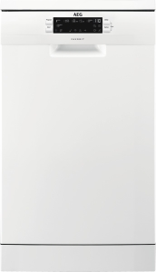 AEG FFB62400PW Stand Geschirrspüler 45 cm weiß EEK: A++ ab 9,9l 45 dB