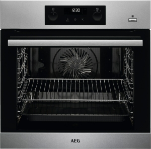 AEG BPB355020M Backofen SteamBake Pyrolyse 8 Heizarten Edelstahl