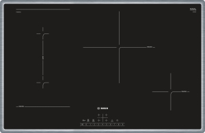 Bosch PVS845FB5E Induktionskochfeld 80cm autark m.Edelstahlrahmen CombiZone PowerBoost-Funktion