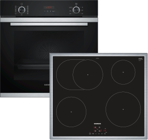 Siemens - PQ212IA01Z ( EH645BFB1E, HB274ABS0 ) Backofenset Induktion 7 Heizarten  cookControl10  Pyrolyse  LED