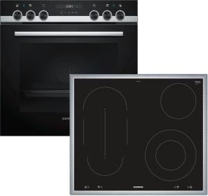 Siemens - EQ521CA00Z ( HE517ABS0, HZ531000, EA645GMA1E ) Herdset  7 Heizarten LCD-Display  cookControl10