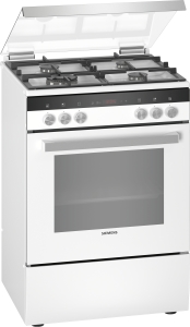 HX9R3AI20 Standherd 60 cm weiß Gaskochmulde 7 Heizarten EEK: A