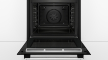 Bosch HBA573BS1 Einbaubackofen m.Pyrolyse AutoPilot 10 Versenkknebel A