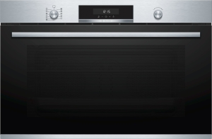 Bosch - VBD5780S0 Backofen 90 cm breit LCD-Display 10 Heizarten Teleskopauszug Pyrolyse  EEK: A+